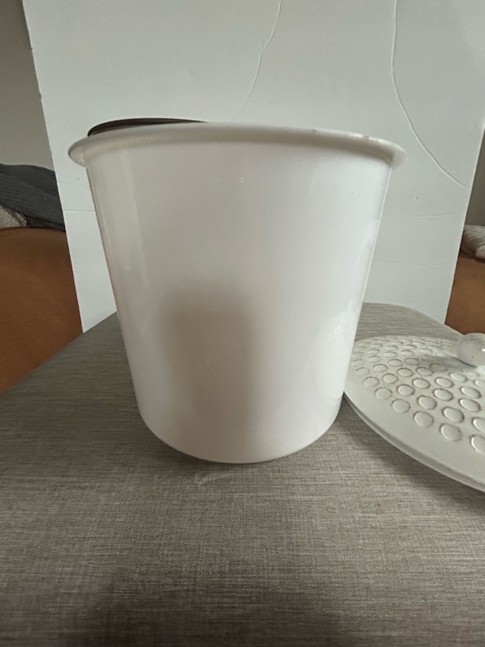 Better Homes And Gardens Antiqued White Galvanized Ice Bucket & Oval Tub - Picture 7 of 12